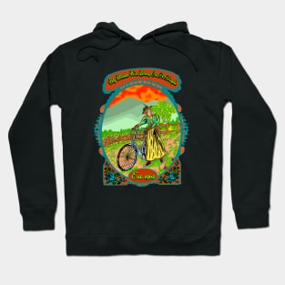 My mother was young on a bicycle Est. 1962. Hoodie